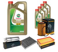 DENCKERMANN Controllo Set 9L CASTROL EDGE 5W-30 C3 Per VW Multivan V 2.0 TDI