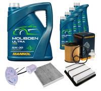 DENCKERMANN Controllo Set 9L MANNOL MOLIBDENO ULTRA 5W-30 Per LEXUS IS II 250