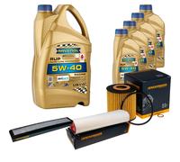 DENCKERMANN Controllo Set 9L RAVENOL 5W-40 per BMW 3er Touring E46 330d 330xd