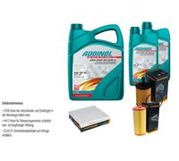 Denckermann Controllo Set Addinol Giga di Luce 5W-30 7L per Audi A2 1.4