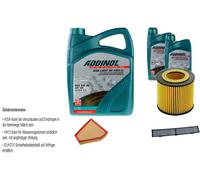 Denckermann Controllo Set Addinol Giga di Luce 5W-30 7L per BMW 3er 325i