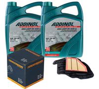 DENCKERMANN Controllo Set ADDINOL GIGA LIGHT 5W-30 10L Per BMW 6 Gran Coupe