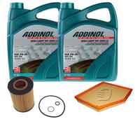 DENCKERMANN Controllo Set ADDINOL GIGA LIGHT 5W-30 10L Per BMW 6er Cabriolet