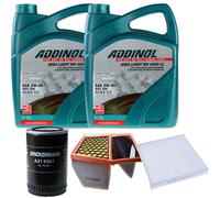 DENCKERMANN Controllo Set ADDINOL GIGA LIGHT 5W-30 10L Per Iveco Daily VI