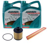 DENCKERMANN Controllo Set ADDINOL GIGA LIGHT 5W-30 10L Per Porsche Panamera
