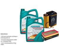 DENCKERMANN Controllo Set ADDINOL GIGA LIGHT 5W-30 10L Per Ssangyong Rexton