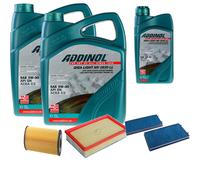 DENCKERMANN Controllo Set ADDINOL GIGA LIGHT 5W-30 11L Per BMW 7 Serie 745d