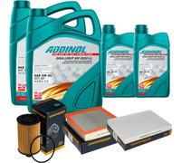 DENCKERMANN Controllo Set ADDINOL GIGA LIGHT 5W-30 12L Per Lancia Thema 3.0