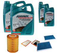DENCKERMANN Controllo Set ADDINOL GIGA LIGHT 5W-30 12L Per Mercedes-Benz