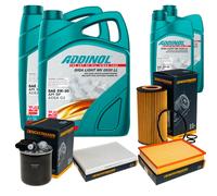 DENCKERMANN Controllo Set ADDINOL GIGA LIGHT 5W-30 12L Per Mercedes-Benz