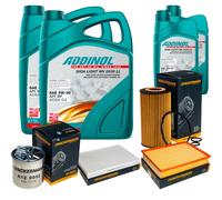 DENCKERMANN Controllo Set ADDINOL GIGA LIGHT 5W-30 12L Per Mercedes-Benz