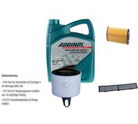 DENCKERMANN Controllo Set ADDINOL GIGA LIGHT 5W-30 5L Per BMW 1Er 120I