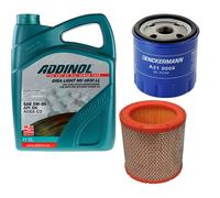 DENCKERMANN Controllo Set ADDINOL GIGA LIGHT 5W-30 5L Per Citroën Berlingo