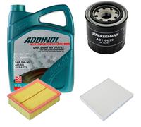 DENCKERMANN Controllo Set ADDINOL GIGA LIGHT 5W-30 5L Per Hyundai Sonata V