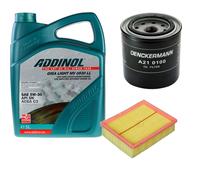 DENCKERMANN Controllo Set ADDINOL GIGA LIGHT 5W-30 5L Per Hyundai Sonata V