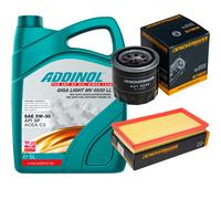 DENCKERMANN Controllo Set ADDINOL GIGA LIGHT 5W-30 5L Per KIA Carens II