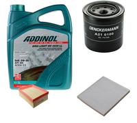 DENCKERMANN Controllo Set ADDINOL GIGA LIGHT 5W-30 5L Per KIA Carens III 2.0