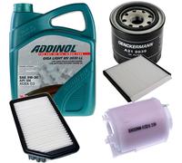 DENCKERMANN Controllo Set ADDINOL GIGA LIGHT 5W-30 5L Per KIA Cee'D 1.6 GT
