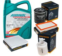 DENCKERMANN Controllo Set ADDINOL GIGA LIGHT 5W-30 5L Per KIA Stonic 1.0