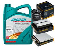 DENCKERMANN Controllo Set ADDINOL GIGA LIGHT 5W-30 5L Per Mazda 3 1.5