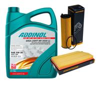 DENCKERMANN Controllo Set ADDINOL GIGA LIGHT 5W-30 5L Per Mercedes E-Klasse