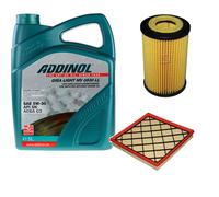 DENCKERMANN Controllo Set ADDINOL GIGA LIGHT 5W-30 5L Per Opel Astra J 1.4