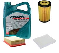 DENCKERMANN Controllo Set ADDINOL GIGA LIGHT 5W-30 5L Per Opel Mokka/Mokka X