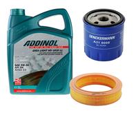 DENCKERMANN Controllo Set ADDINOL GIGA LIGHT 5W-30 5L Per Renault 21 1.7