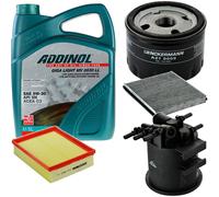 DENCKERMANN Controllo Set ADDINOL GIGA LIGHT 5W-30 5L Per Renault Laguna II