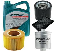 DENCKERMANN Controllo Set ADDINOL GIGA LIGHT 5W-30 5L Per Saab 9-5 Kombi 2.0