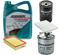 DENCKERMANN Controllo Set ADDINOL GIGA LIGHT 5W-30 5L Per Seat Cordoba Vario