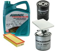 DENCKERMANN Controllo Set ADDINOL GIGA LIGHT 5W-30 5L Per Seat Cordoba Vario