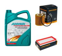 DENCKERMANN Controllo Set ADDINOL GIGA LIGHT 5W-30 5L Per Smart Fortwo Coupe