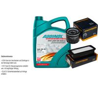 DENCKERMANN Controllo Set ADDINOL GIGA LIGHT 5W-30 5L Per Suzuki Celerio 1.0