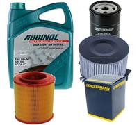 DENCKERMANN Controllo Set ADDINOL GIGA LIGHT 5W-30 5L Per VW Transporter IV