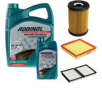 DENCKERMANN Controllo Set ADDINOL GIGA LIGHT 5W-30 6L Per BMW 3Er Compact