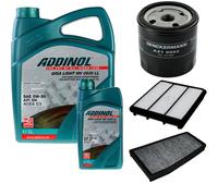 DENCKERMANN Controllo Set ADDINOL GIGA LIGHT 5W-30 6L Per Chevrolet Evanda