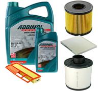 DENCKERMANN Controllo Set ADDINOL GIGA LIGHT 5W-30 6L Per Fiat 500 1.3 D