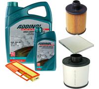 DENCKERMANN Controllo Set ADDINOL GIGA LIGHT 5W-30 6L Per Fiat Panda 1.3 D
