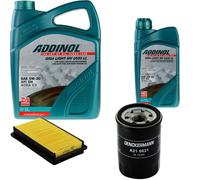 DENCKERMANN Controllo Set ADDINOL GIGA LIGHT 5W-30 6L Per Honda Accord V