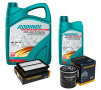 DENCKERMANN Controllo Set ADDINOL GIGA LIGHT 5W-30 6L Per Hyundai Kona 1.0
