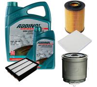 DENCKERMANN Controllo Set ADDINOL GIGA LIGHT 5W-30 6L Per Hyundai Santa Fé