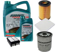 DENCKERMANN Controllo Set ADDINOL GIGA LIGHT 5W-30 6L Per Hyundai Sonata V