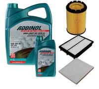 DENCKERMANN Controllo Set ADDINOL GIGA LIGHT 5W-30 6L Per Hyundai Tucson 2.0