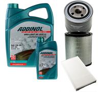 DENCKERMANN Controllo Set ADDINOL GIGA LIGHT 5W-30 6L Per Iveco Daily III