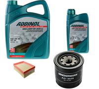 DENCKERMANN Controllo Set ADDINOL GIGA LIGHT 5W-30 6L Per KIA Carens III 2.0