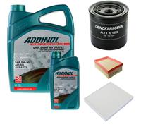DENCKERMANN Controllo Set ADDINOL GIGA LIGHT 5W-30 6L Per KIA Magentis 2.0