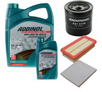 DENCKERMANN Controllo Set ADDINOL GIGA LIGHT 5W-30 6L Per KIA Rio II 1.4 16V