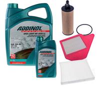DENCKERMANN Controllo Set ADDINOL GIGA LIGHT 5W-30 6L Per Lancia Voyager