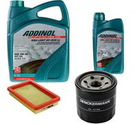 DENCKERMANN Controllo Set ADDINOL GIGA LIGHT 5W-30 6L Per Mazda Premacy 1.9